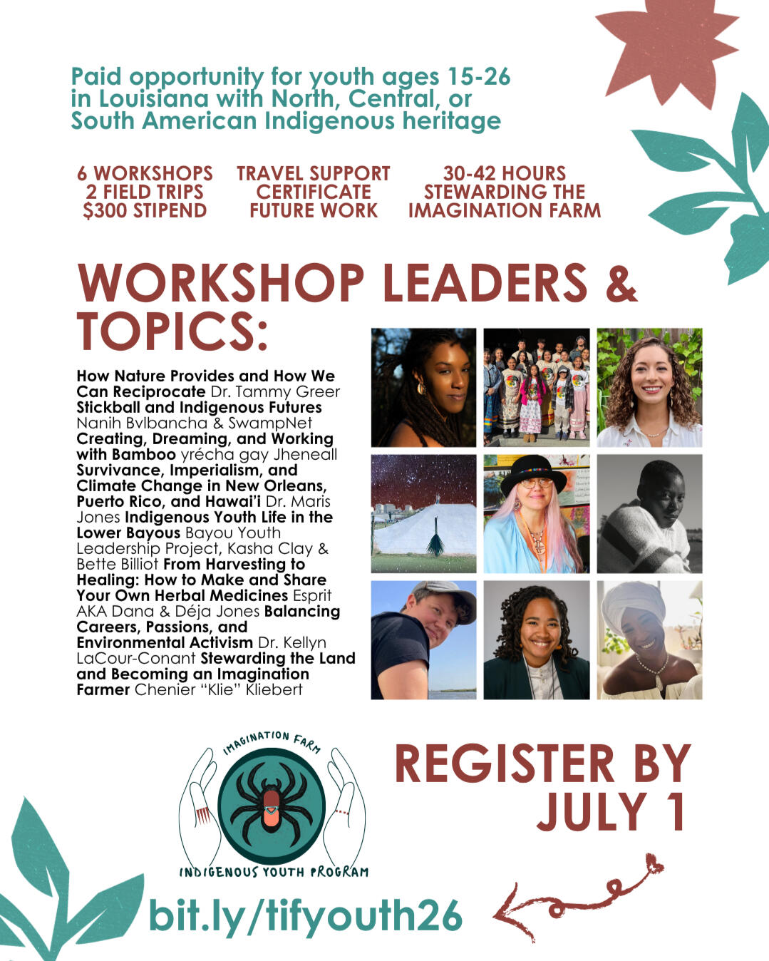Imagine Water Works Indigenous Youth Farmers Program 2026